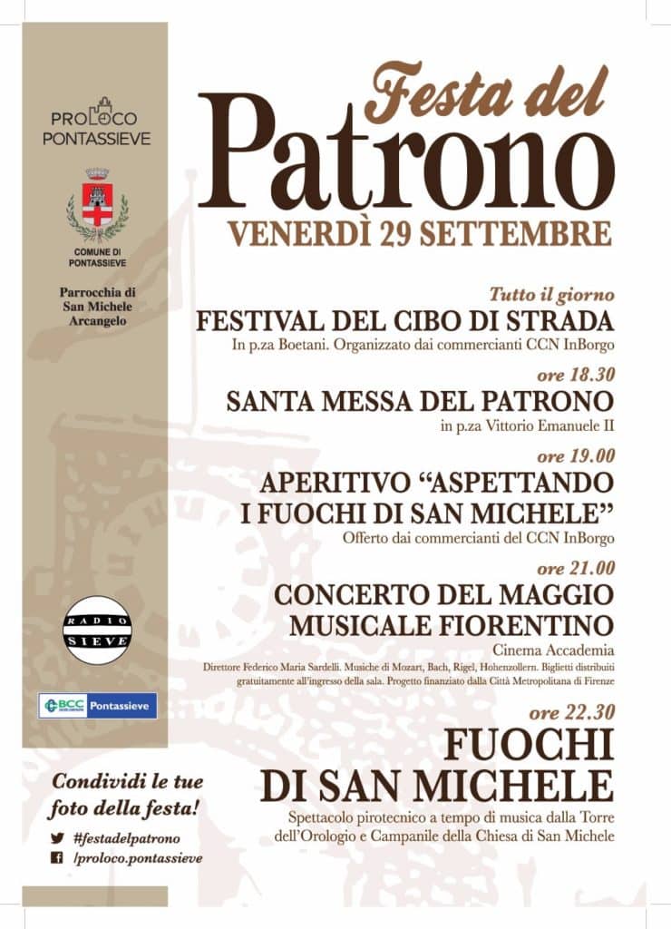 Pontassieve festeggia San Michele: il programma delle iniziative