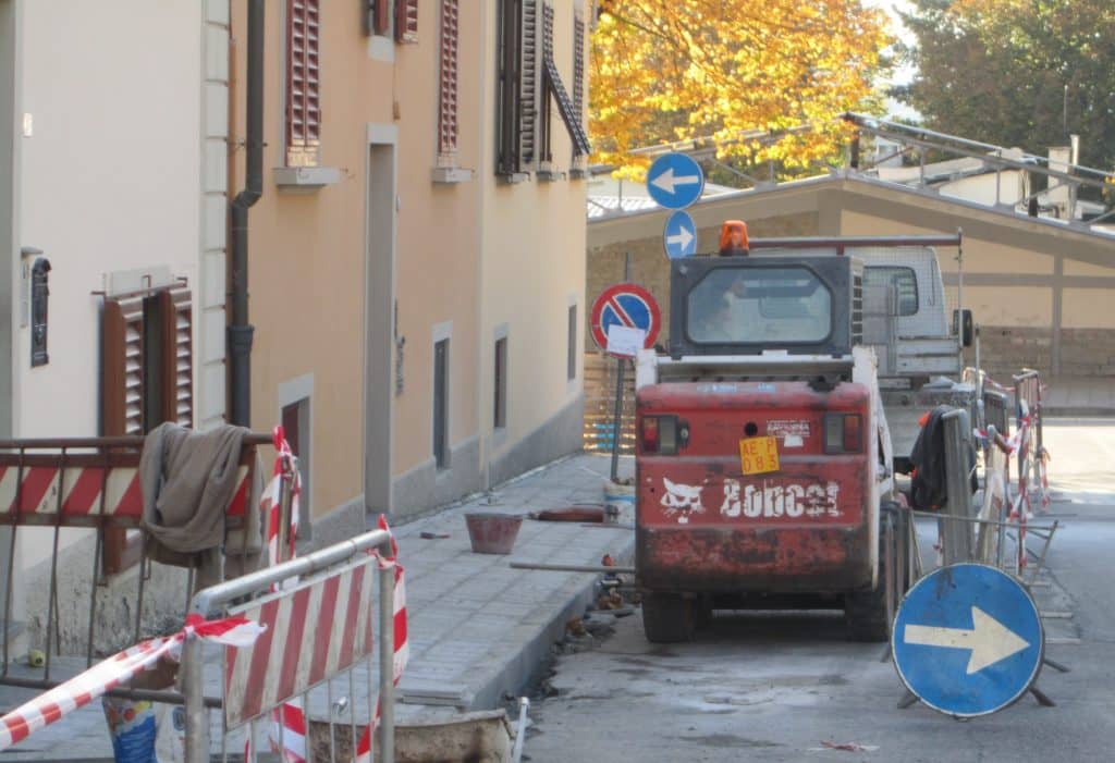 Vicchio, tutti i cantieri pubblici in corso ed in calendario