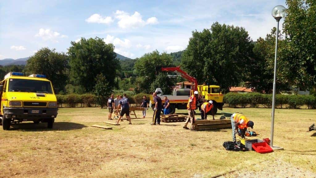 Rignano: Cellai area picnic nel parco della luna