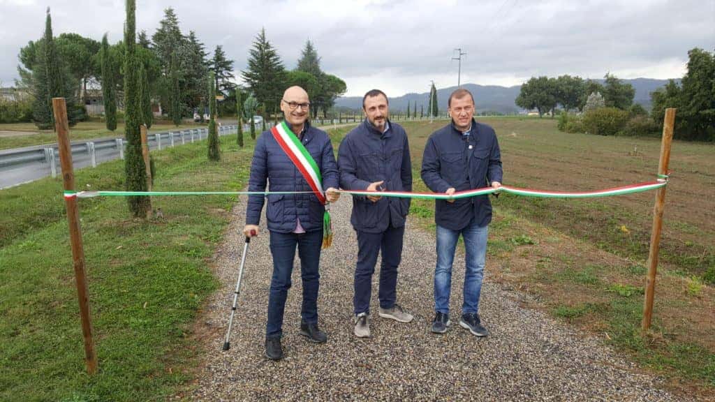 Barberino: inaugurato il nuovo percorso pedonale Galliano – lago di Bilancino