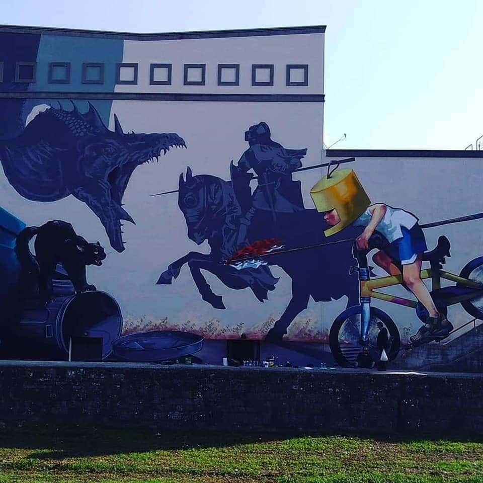 Inaugurato a Barberino il più grande murale del territorio. In futuro…