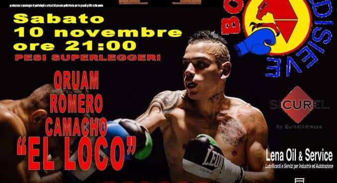 Sabato la Boxing Night alle Sieci: sul ring “El Loco” Camacho contro Ferenc