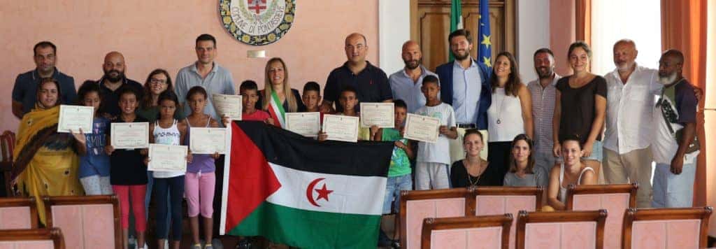 Pontassieve, Popolo Saharawi: cittadinanza simbolica ai Piccoli Ambasciatori di Pace