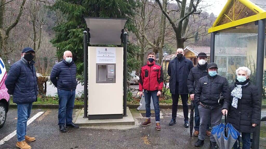 Ronta: inaugurato il nuovo fontanello di acqua naturizzata