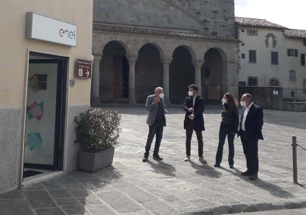 Reggello: inaugurato a Cascia il nuovo spazio Enel a servizio dei clienti