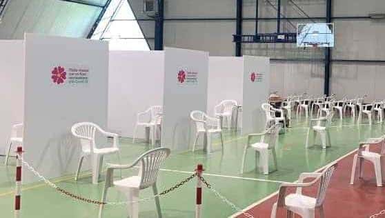 Dicomano: domattina alle 9 l’inaugurazione dell’hub vaccinale al palasport