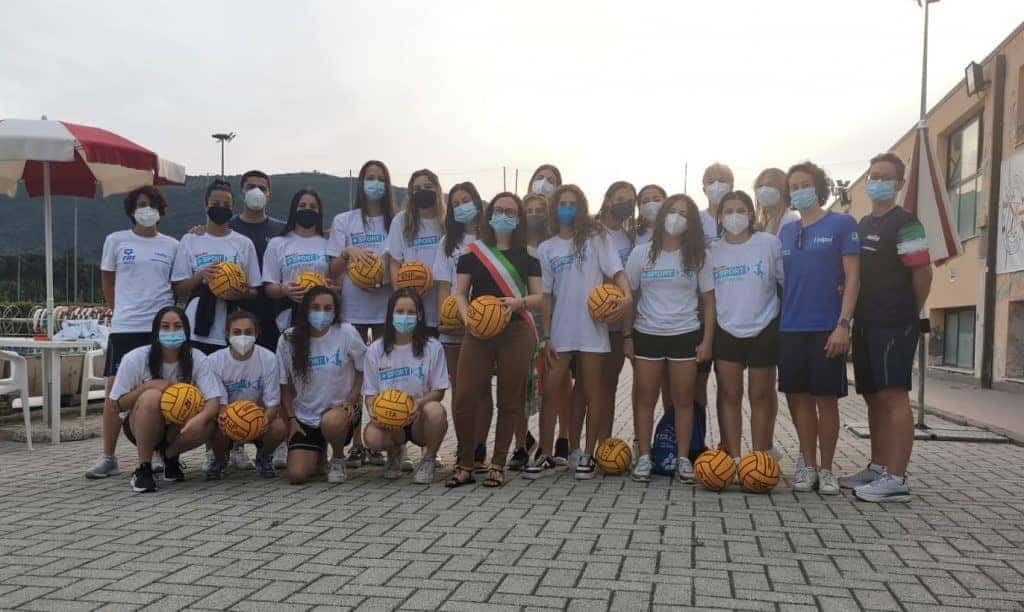 Nazionale femminile di pallanuoto U15: le giovani azzurre in ritiro a Pontassieve