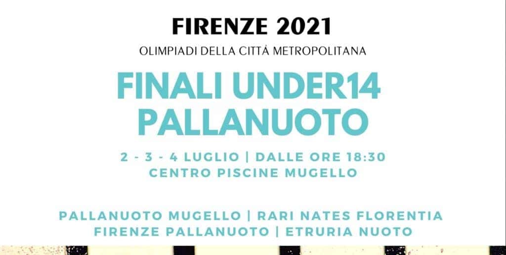 Olimpiadi della Metrocittà: nel weekend le finali di Pallanuoto U14 a Borgo San Lorenzo
