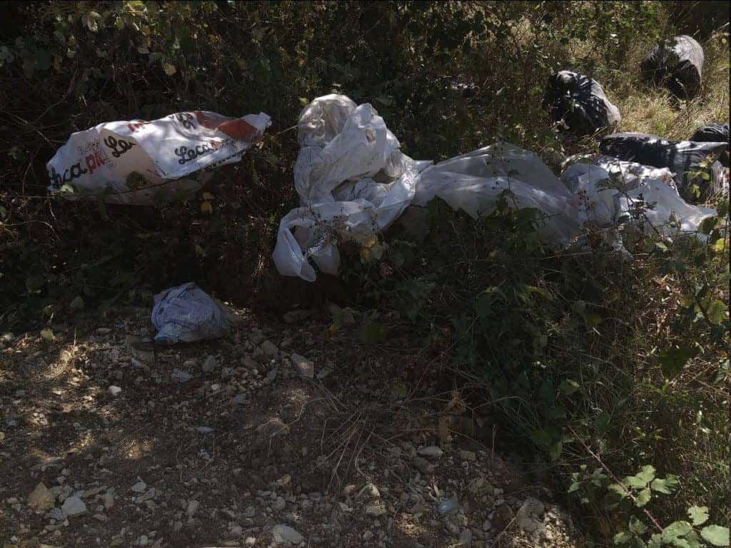 Rignano: rifiuti abbandonati a Moriano. Intervento degli ispettori ambientali