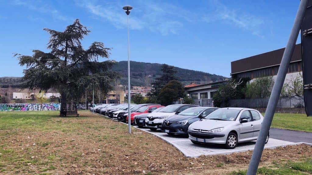 Pontassieve, nuovo parcheggio in Via Lisbona a servizio dell’area industriale
