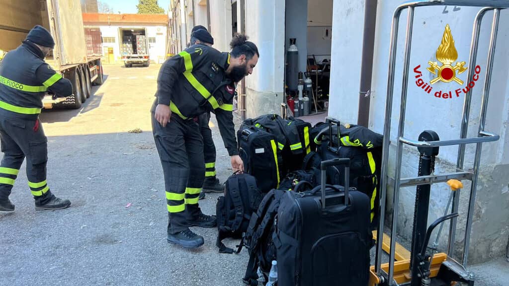 Terremoto Turchia-Siria, la Toscana invia i propri Vigili del Fuoco a sostegno della popolazione colpita dal sisma