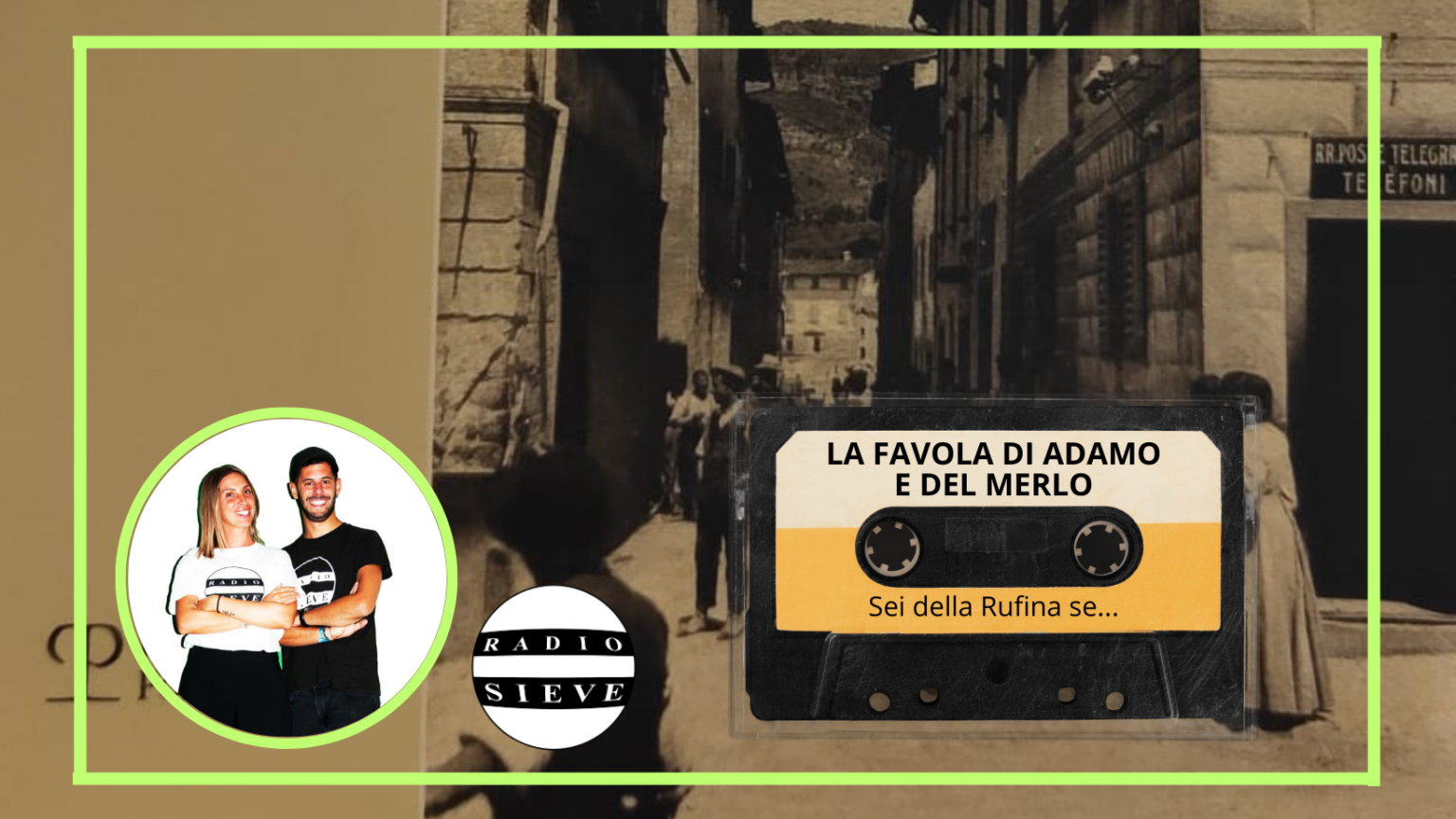 (AUDIO) Sei della Rufina se… ti ricordi la favola di Adamo e del merlo