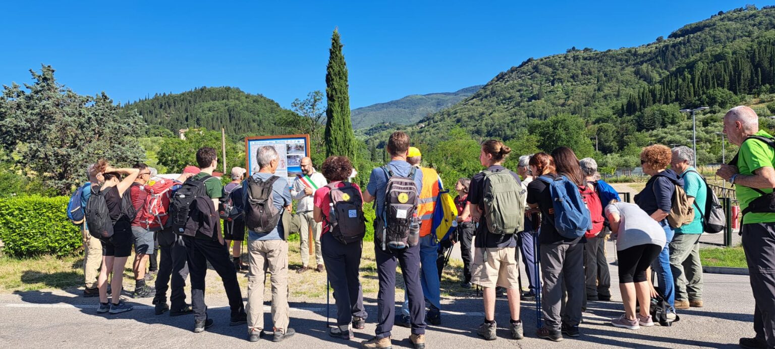 Pontassieve, Sentiero dei Mulini: grande partecipazione a Montebonello tra natura e storia