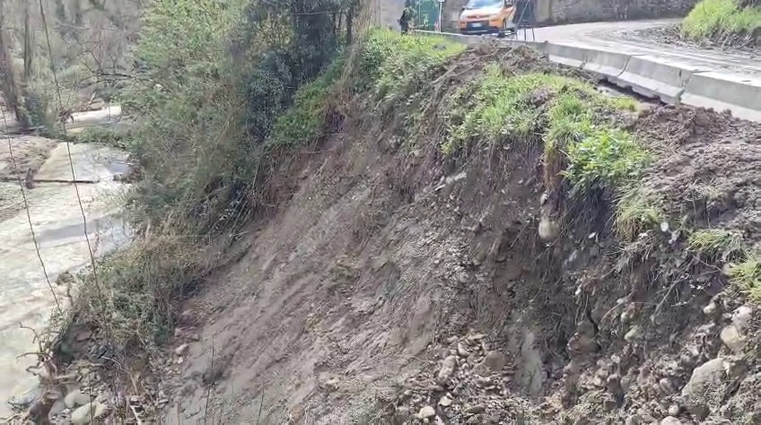 Borgo San Lorenzo, strada comunale di Mucciano: al via i lavori per la messa in sicurezza e il ripristino della frana del marzo 2025