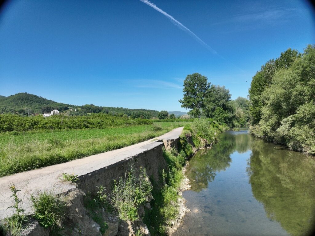 Al via i lavori sul fiume Sieve e per la messa in sicurezza della pista ecoturistica Borgo San Lorenzo–Larciano