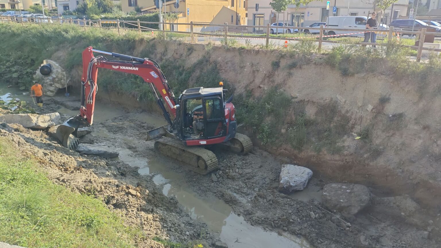 Borgo San Lorenzo, Torrente Le Cale: al via i lavori di somma urgenza per il ripristino delle sponde dopo l’emergenza maltempo del marzo 2025