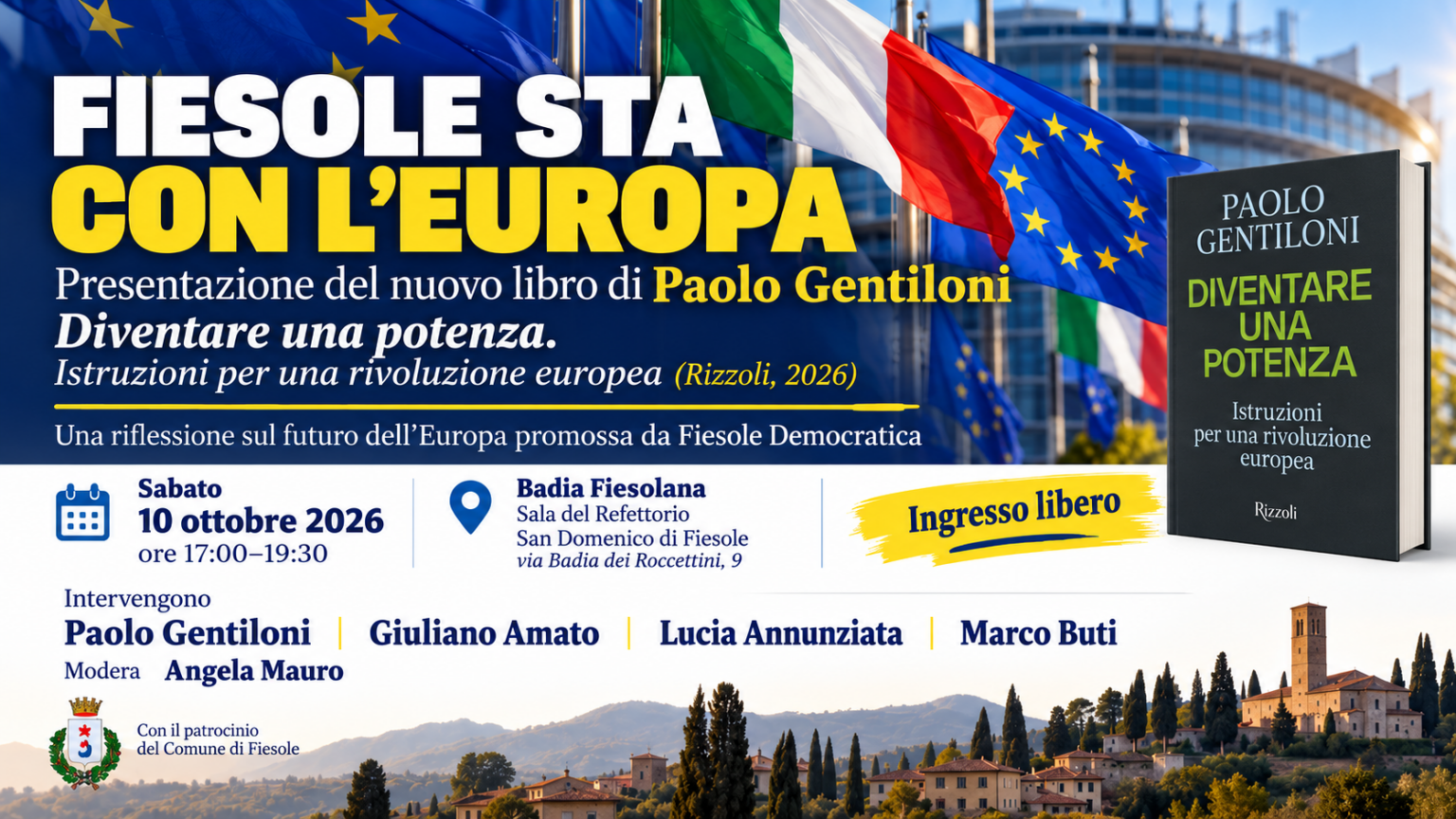 Un’occasione da non perdere per capire un po’ di più questa Europa.